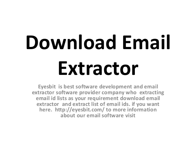 email extractor lite 1.8